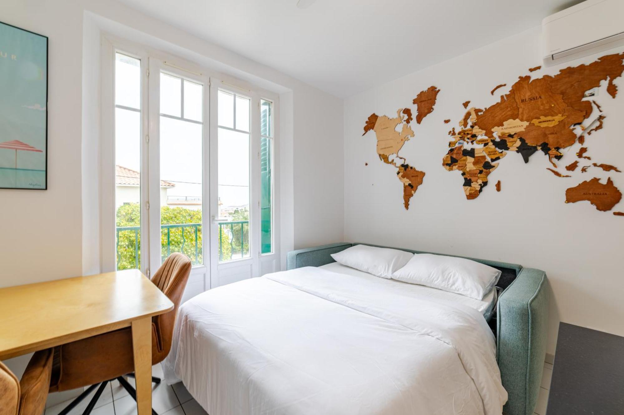 Cocon Comfortable Vue Mer, Clim Et Parking Санари-сюр-Мер Экстерьер фото